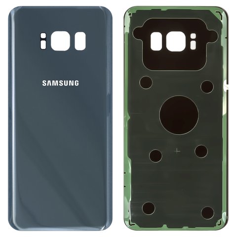 Задня панель корпуса для Samsung G950F Galaxy S8, G950FD Galaxy S8, блакитна, Original PRC , coral blue
