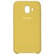 Чехол для Samsung J400 Galaxy J4 (2018), желтый, Original Soft Case, силикон, yellow (04)