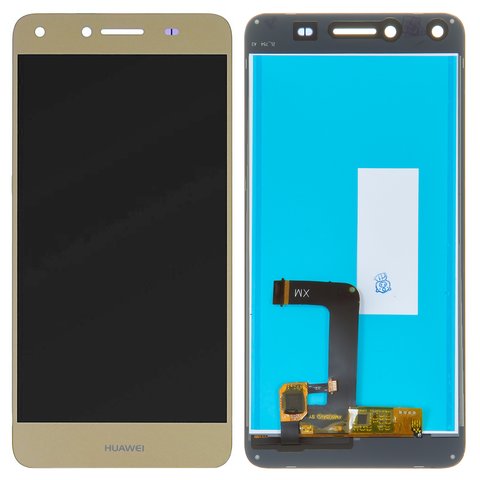 Дисплей для Huawei Y5 II, золотистый, класс B, без рамки, High Copy, CUN U29 CUN L21 