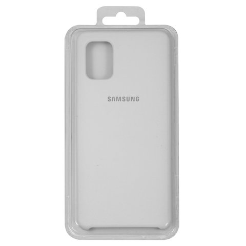Чехол для Samsung A515F DS Galaxy A51, белый, Original Soft Case, силикон, white 09 