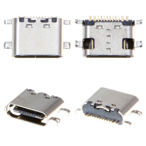Коннектор зарядки, 12 pin, тип 5, USB тип C