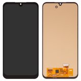 Дисплей для Samsung A245 Galaxy A24, M346 Galaxy M34, черный, без рамки, High Copy, с широким ободком, (OLED)
