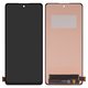 Дисплей для Xiaomi 11T, 11T Pro, чорний, без рамки, Сopy, (TFT), 21081111RG, 2107113SG, 2107113SI, 2107113SR