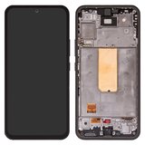 Дисплей для Samsung A546 Galaxy A54 5G, чорний, з рамкою, Original (PRC)