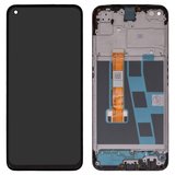 Дисплей для Oppo A52, чорний, з рамкою, Original (PRC), CPH2061, CPH2069, PADM00, PDAM10, BS065XMM-L03-M800