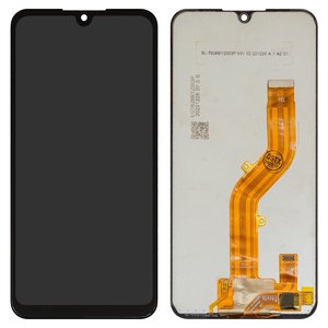Дисплей для ZTE Blade L220, черный, без рамки, Оригинал переклеено стекло 