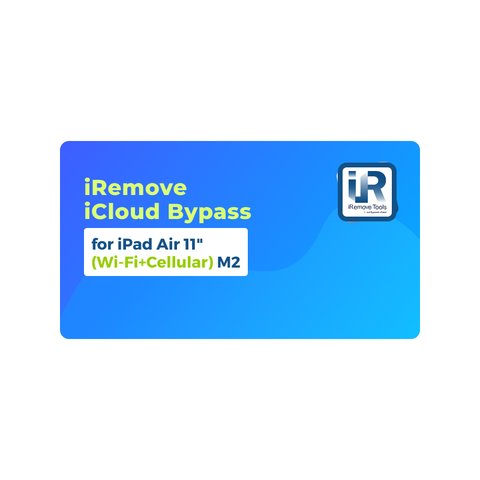 iRemove iCloud Bypass для iPad Air 11 inch Wi Fi+Cellular  M2