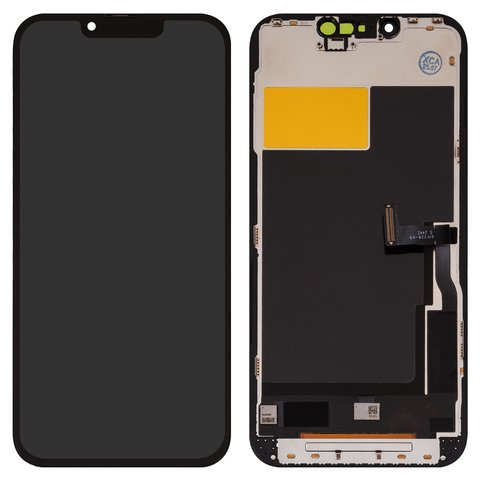 Дисплей для iPhone 13 Pro, черный, с рамкой, Copy, TFT , ZY, LTPS FHD