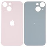 Задняя панель корпуса для iPhone 13 mini, розовая, не нужно снимать стекло камеры, big hole