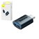 Адаптер Baseus Ingenuity Series, USB тип C, USB тип A, синий, OTG, #ZJJQ000003