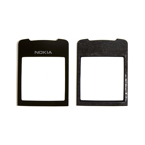 Стекло корпуса для Nokia 8800 Sirocco, черное