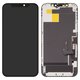 Дисплей для iPhone 12, iPhone 12 Pro, черный, с рамкой, High Copy, без ошибки, (OLED), ZY-OLED OEM hard, diagnosable