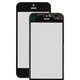 Housing Glass compatible with iPhone 5, (with OCA film, with frames, black)