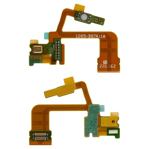 Cable flex puede usarse con Sony C6502 L35h Xperia ZL, C6503 L35i Xperia ZL, del micrófono, botones de cámara, con componentes