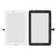 Touchscreen compatible with Samsung P3100 Galaxy Tab2 , P3110 Galaxy Tab2 , P3113, (white, (version Wi-fi))