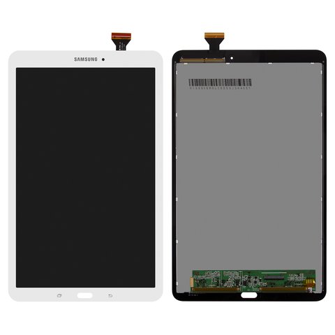 LCD compatible with Samsung T560 Galaxy Tab E 9.6, T561 Galaxy Tab E, white, without frame 