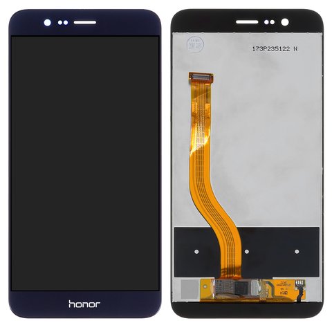 Pantalla LCD puede usarse con Huawei Honor 8 Pro, Honor V9, azul, sin marco, Original PRC , DUK L09 DUK AL20