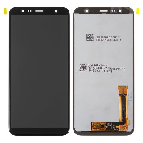 Pantalla LCD puede usarse con Samsung J415 Galaxy J4+, J610 Galaxy J6+, negro, sin marco, Original PRC , original glass