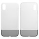 Чехол Baseus для iPhone XR, черный, бесцветный, прозрачный, силикон, #WIAPIPH61-RY01