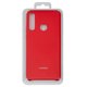 Case compatible with Huawei Y6p, (red, Original Soft Case, silicone, red (14))