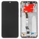 LCD compatible with Xiaomi Redmi Note 8T, (black, without logo, with frame, High Copy)