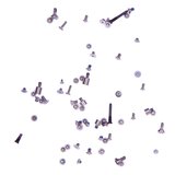 Screw compatible with iPhone 11 Pro Max, (black, full set)