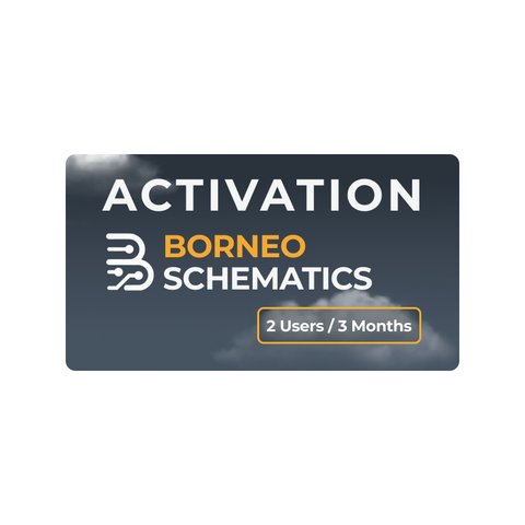 Активация Borneo Schematics 2 пользователя 3 месяца 