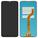 LCD compatible with Tecno Camon 12, Spark 4, (black, without frame, High Copy, 1540387041/2365D50-02)