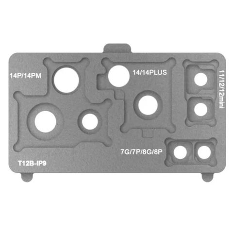 Fijador de placas Sunshine T12B IP9, para reparación de cámara