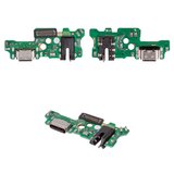 Cable flex puede usarse con Infinix Note 11, Note 12 (X663D), del conector de carga, con micrófono, con componentes, Original (PRC), placa del cargador