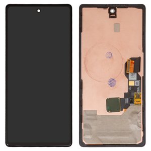 Pantalla LCD puede usarse con Google Pixel 6a, negro, con marco, original vidrio reemplazado , GX7AS, GB62Z, G1AZG