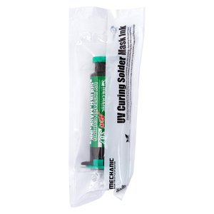 Máscara de soldadura Mechanic SU7, verde, 10 ml, UV