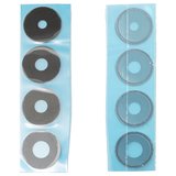Camera Lens compatible with Xiaomi Poco X6 Pro 5G, (black, set 4 pcs.)