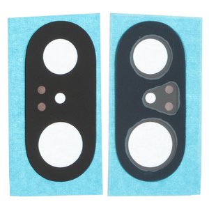 Camera Lens compatible with Google Pixel 7, black, without frame 