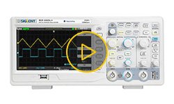 Видеообзор цифровых осциллографов SIGLENT серии SDS1000CML+