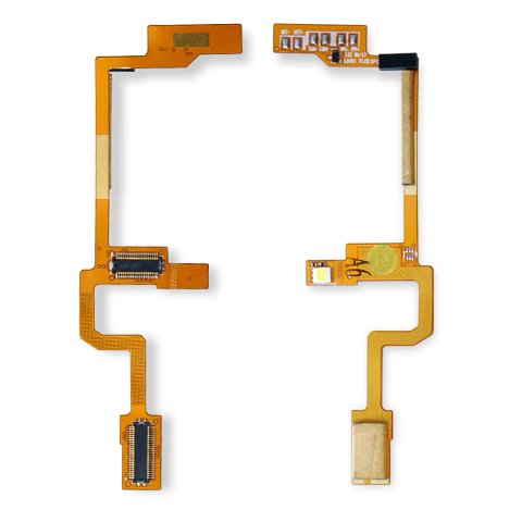 Flat Cable compatible with LG L600i, for mainboard, with components 
