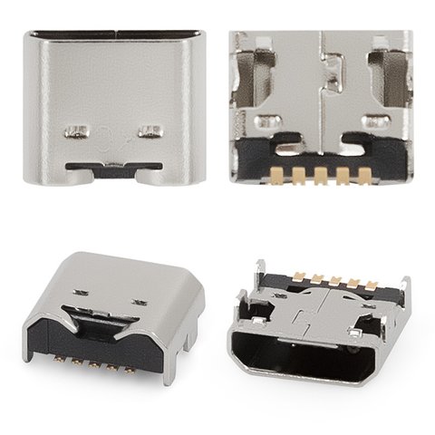 Charge Connector compatible with LG P895 Optimus Vu, T370, T375, 5 pin, micro USB type B 