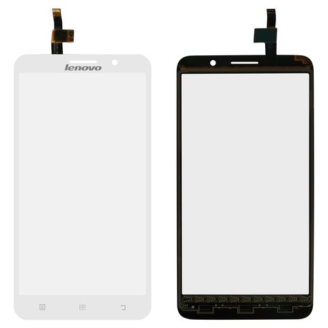 Touchscreen compatible with Lenovo A850+, white 