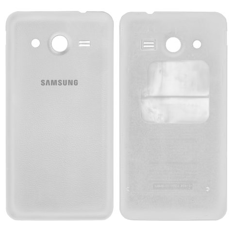 Battery Back Cover compatible with Samsung G355H Galaxy Core 2 Duos, white 