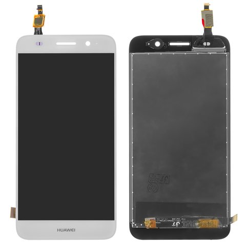LCD compatible with Huawei Y3 2017 , Y5 lite 2017 , white, without frame, Original PRC , CRO L22 CRO L02 CRO U00 