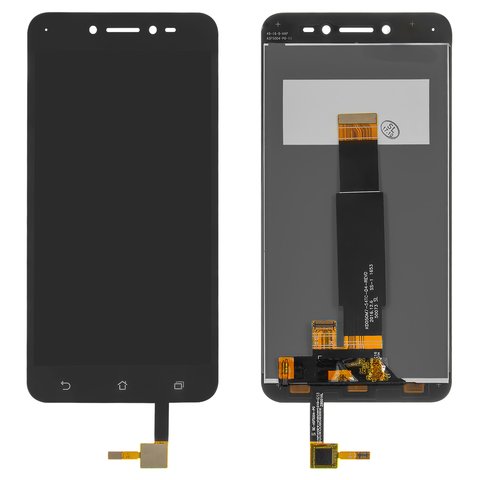 LCD compatible with Asus ZenFone Live ZB501KL , black, without frame 