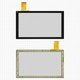 Touchscreen compatible with China-Tablet PC 10,1"; Bravis NP101, (black, 252 mm, 50 pin, 146 mm, capacitive, 10,1") #DH-1035A1-PG-FPC129 /FM103301KA/YJ144FPC-V1/CZY6811B01-FPC