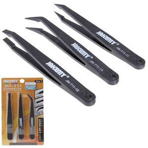 Anti static Tweezers Kit JAKEMY JM T11