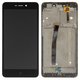 LCD compatible with Xiaomi Redmi 4A, (black, with frame, High Copy, 2016117)