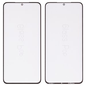 Housing Glass G+OCA PRO compatible with Samsung G996 Galaxy S21 Plus 5G, with OCA film, black 