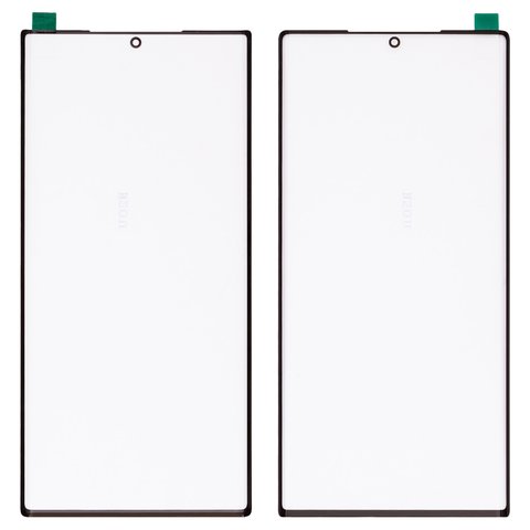Housing Glass G+OCA PRO compatible with Samsung N985F Galaxy Note 20 Ultra, N986B Galaxy Note 20 Ultra 5G, with OCA film, black 