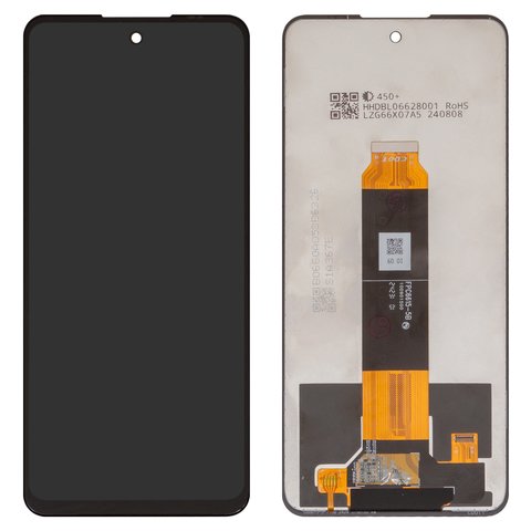 LCD compatible with HMD Vibe N159V, black, without frame, High Copy, FPC6615 5B 