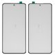 Housing Glass G+OCA PRO compatible with Realme 12 Pro, 12 Pro Plus, (with OCA film, black)