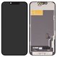 LCD Wextom compatible with iPhone 13, (black, with frame, HC, without error, (OLED) soft, diagnosable)