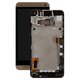 Pantalla LCD puede usarse con HTC One M7 801e, dorado, Original (PRC)